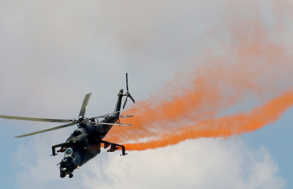 Display ukázka Mi-24