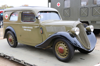 Škoda Popular z roku 1933 – československý sanitní automobil