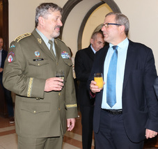 Nechyběl ani náčelník Generálního štábu AČR armádní generál Aleš Opata