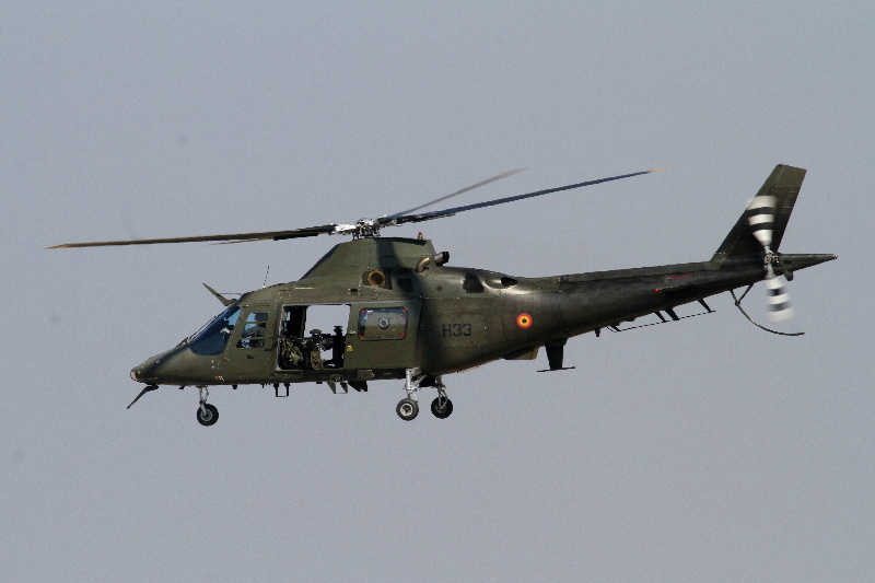 11 belgický vrtulník A109