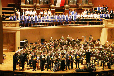Slavnostním koncertem Ústřední hudby AČR gradoval Den válečných veteránů