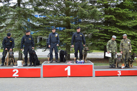 Vyhlášení vítezů přeboru