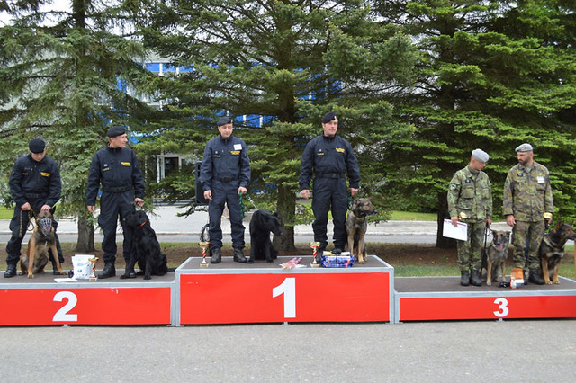 Vyhlášení vítezů přeboru