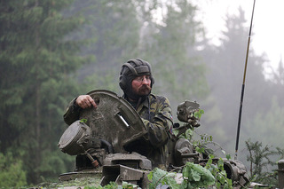 Tankisté polykali spousty prachu
