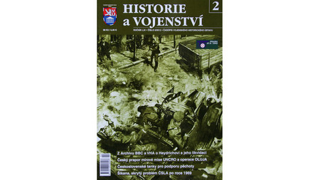 Titulní strana Historie a vojenství 2/2012 