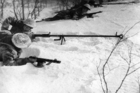 Výcvik čs. vojáků s protitankovými puškami PTRD-41