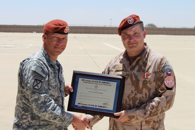 Udělení certifikátu 