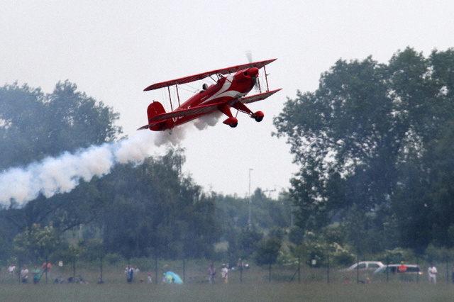 K vidění byla též letadla z flotily Historické letky Republiky československé, konkrétně skupina letounu Zlín Trenér spolu s Aerem 145 a Avia BH 5.