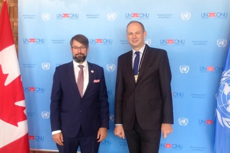 Náměstek Landovský se zúčastnil zasedání ministrů obrany OSN ve Vancouveru