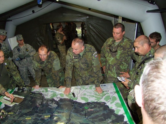  Ujasnění úkolu probíhalo i na mapě