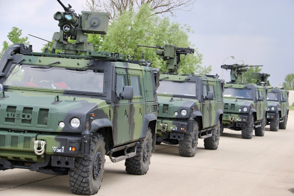 Vozidla IVECO při dynamické ukázce