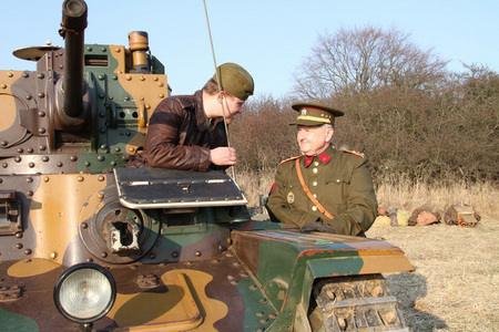 Pracovníci VHÚ Praha a lehký tank LT vz. 38