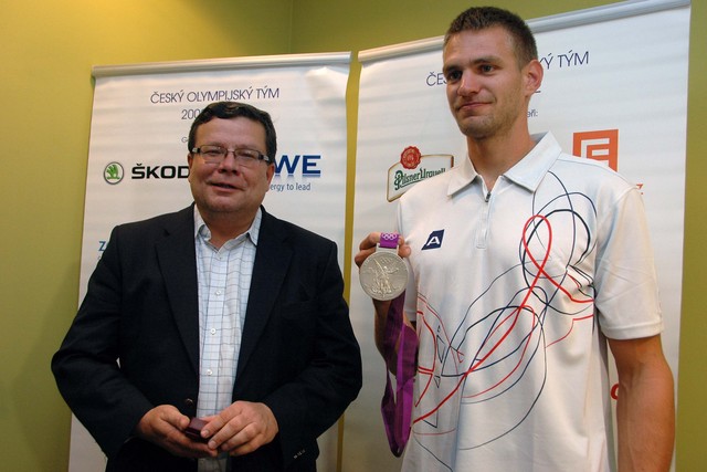 Ondřej Synek se stříbrem z olympiády