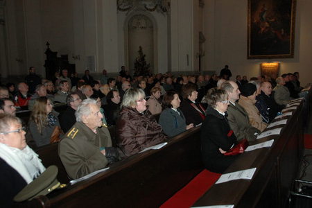 Z vánočního setkání s Ondrášem ve vojenském kostele sv. Jana Nepomuckého (3)
