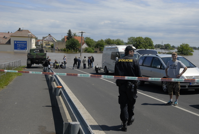 Obrazové zpravodajství z povodní reportérů army.cz 14