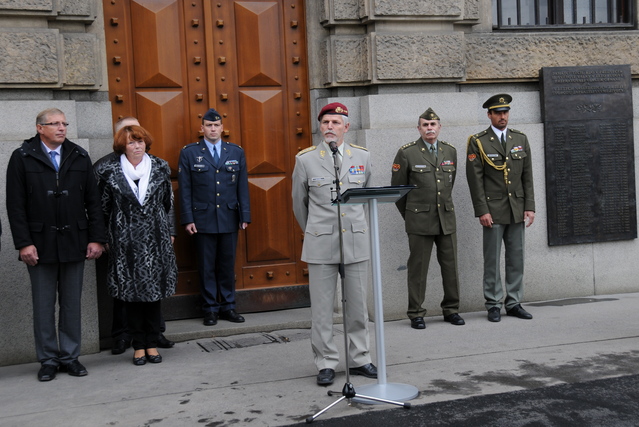 Výstavu zahájil náčelník