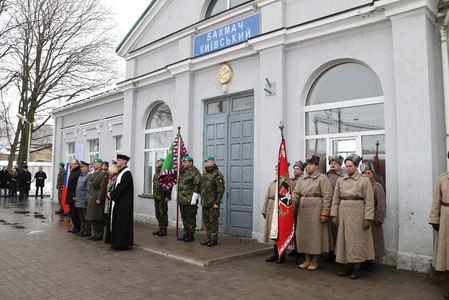 Nádraží Bachmač se stalo doslova strategickým komunikačním uzlem na cestě našich legionářů na východ