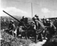 Základem 1. československé armády na Slovensku při povstání v srpnu 1944 byla Slovenská armáda, doplněná o partyzánské oddíly, vyslané ze Sovětského svazu. Na snímku protiletadlová obrana centra povstání, Banské Bystrice. Foto sbírka VHÚ