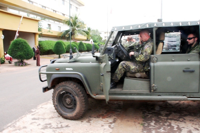 Příslušníci naší jednotky v Mali