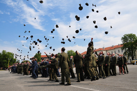 Graduation ceremony at the University of Defence