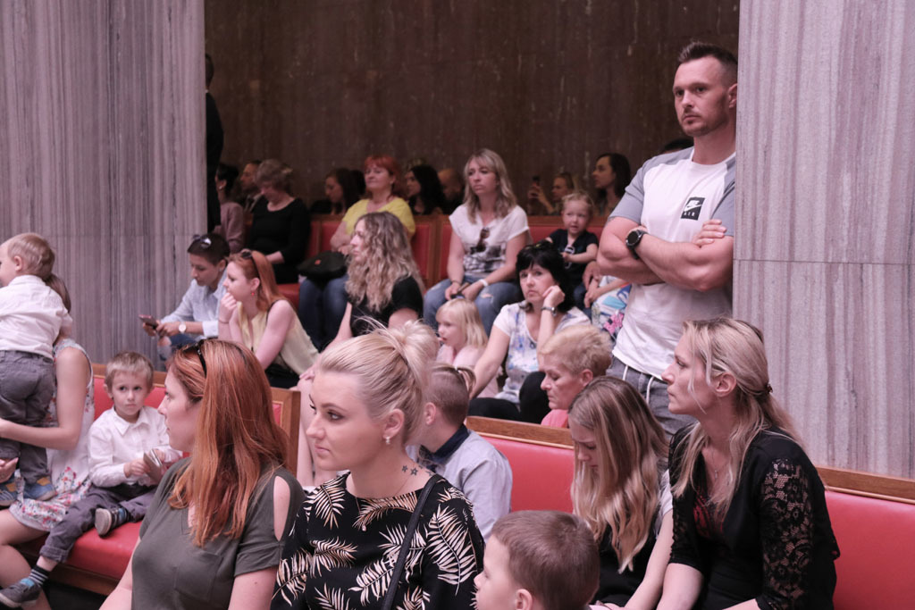 Mezi hosty na pražském Vítkově nechyběli rodinní příslušníci