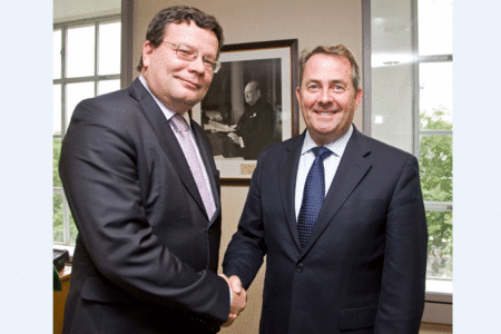 Alexandr Vondra a Liam Fox