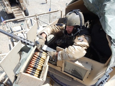 Život na zahraniční misi se neobejde bez pravidelného výcviku