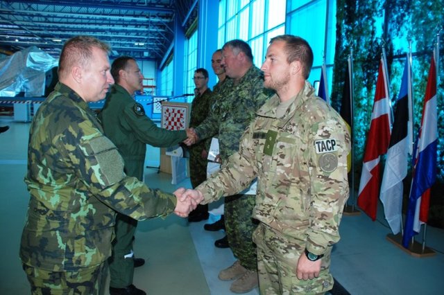 Poděkování za účast a gratulace k úspěšnému zakončení cvičení