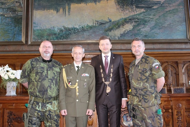 Slavnostní zahájení Dne záchranářů na kolínské radnici
