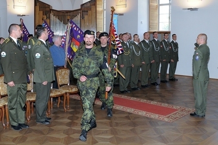 Řady vojenské policie posílilo sedmnáct nováčků