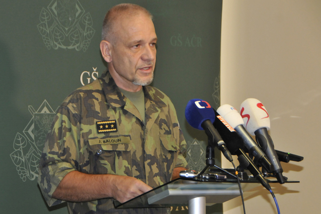 První zástupce náčelníka generálního štábu Jiří Baloun