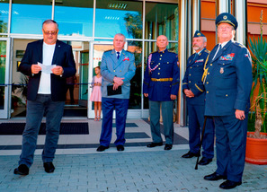  Ředitel archivu Josef Žikeš během zahajovacího projevu