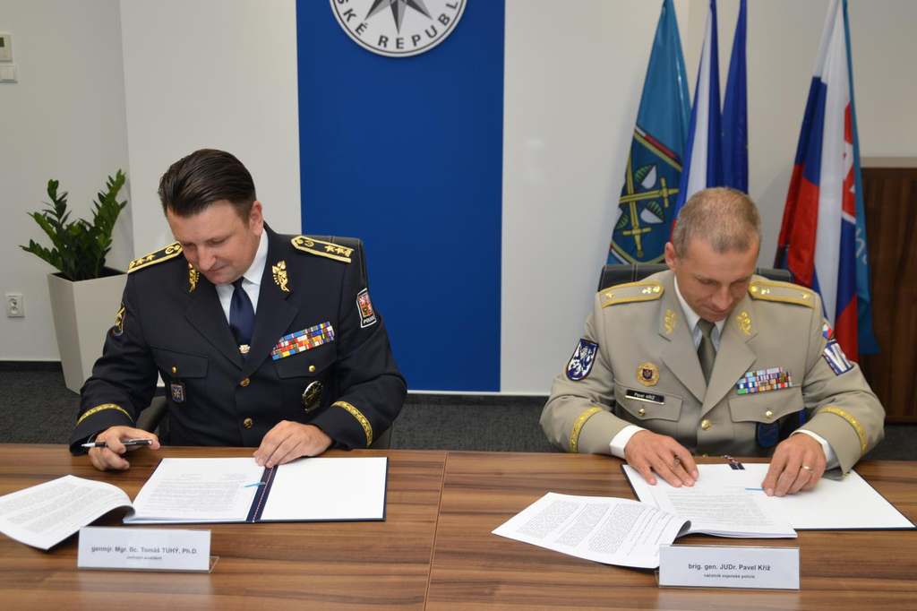 Spolupráce Vojenské policie a Policie České republiky je dlouhodobě vysoce nadstandardní
