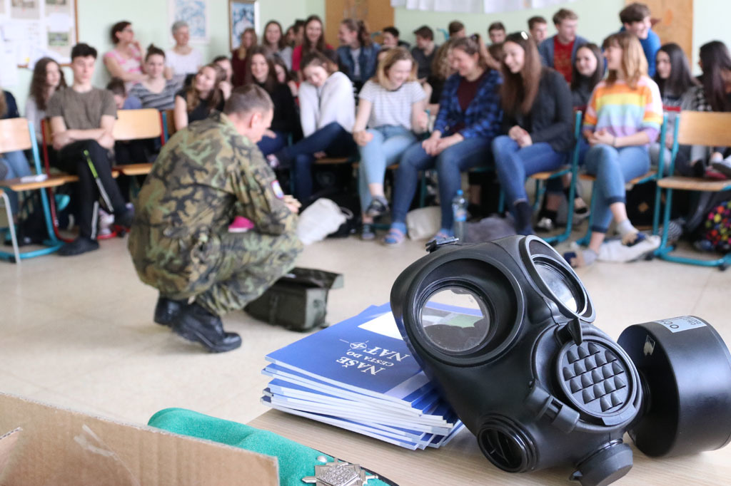 Chybět na POKOSu nemohly ani ukázky chemické ochrany.