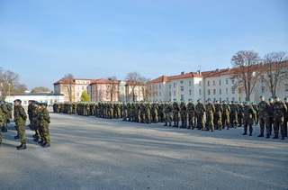 Vojenská přísaha studentů Univerzity obrany