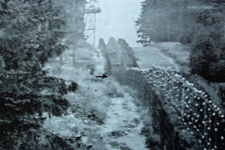 Elektrické zabezpečení Šumavy v roce 1956