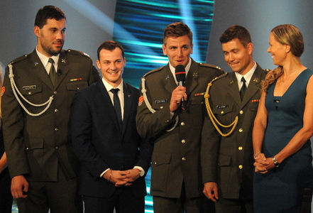 2. místo družstva - posádka čtyřkajaku