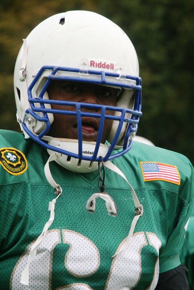 Jeden z amerických hráčů