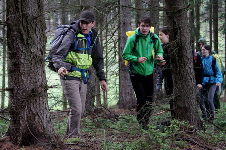 Studenti při soutěži Europa Secura překonávali vodní překážky i skalní masívy