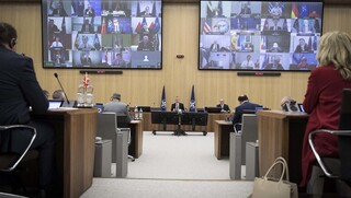 Ilustrační obrázek ke článkuV souvislosti s pandemií COVID-19 řešili ministři obrany NATO také posilování civilní odolnosti a připravenosti