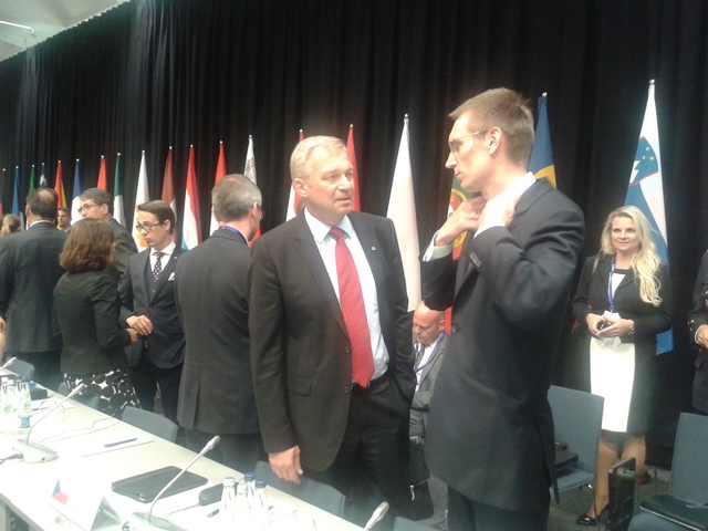 Ministr Picek na neformálním zasedání ministrů obrany ve Vilniusu