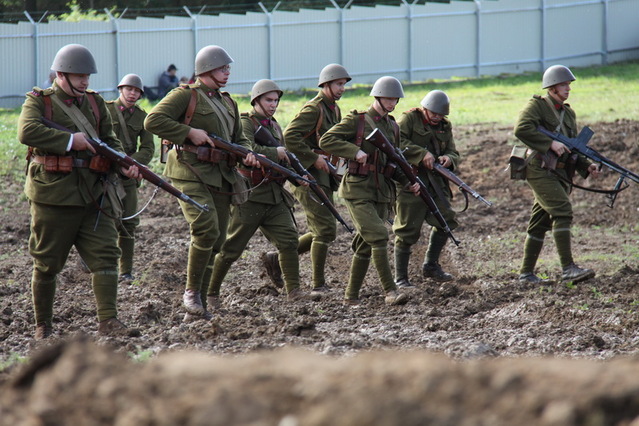 Vojáci čs. armády v akci