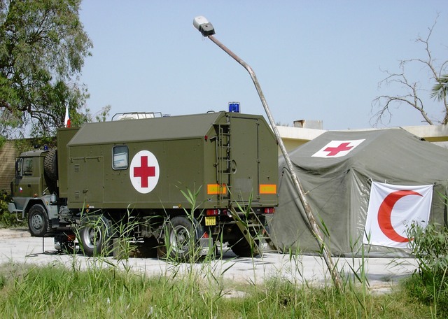 Pojízdná převazovna POP2