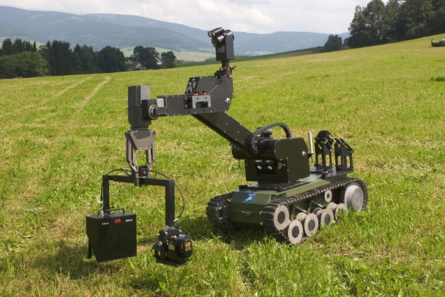 Pyrotechnický robot tEODor