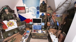 Ilustrační obrázek ke článkuVojenské muzeum ve Vlkoši se rozšířilo o expozici novodobých misí Armády ČR