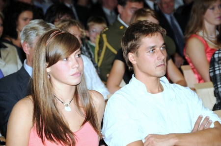Vítězka ankety junior roku Samková s trenérem