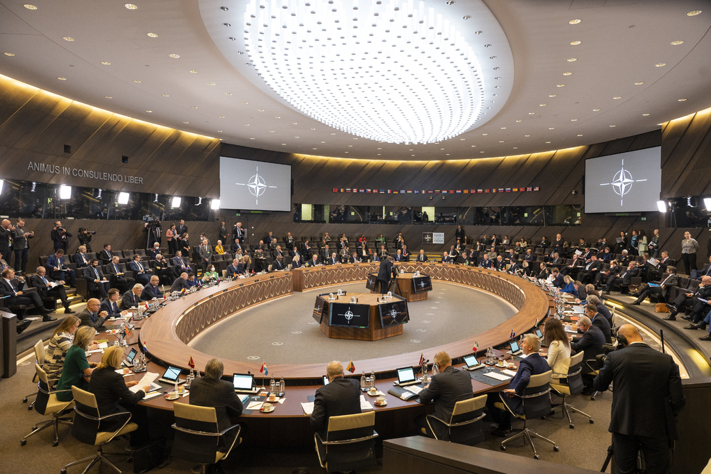 Ministryně obrany Jana Černochová se dnes zúčastnila mimořádného zasedání ministrů obrany členských států NATO v Bruselu