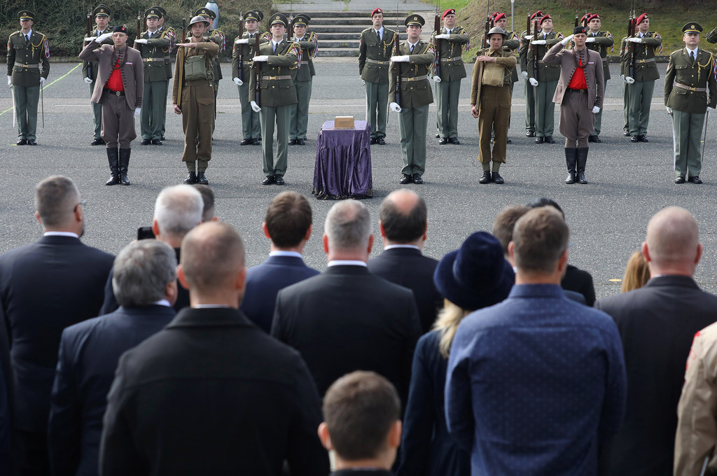 Repatriace ostatků brigádního generála Františka Moravce do České republiky
