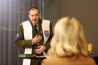 Slavnostní otevření nově vybudovaného muzea a kaple Vojenské policie
