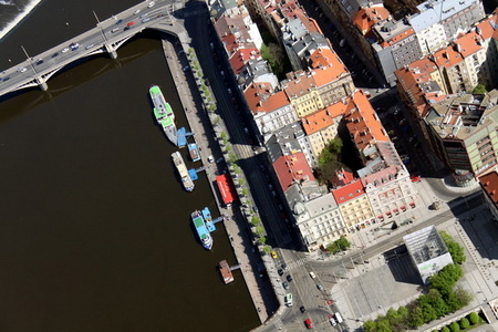 Lodě na Vltavě 